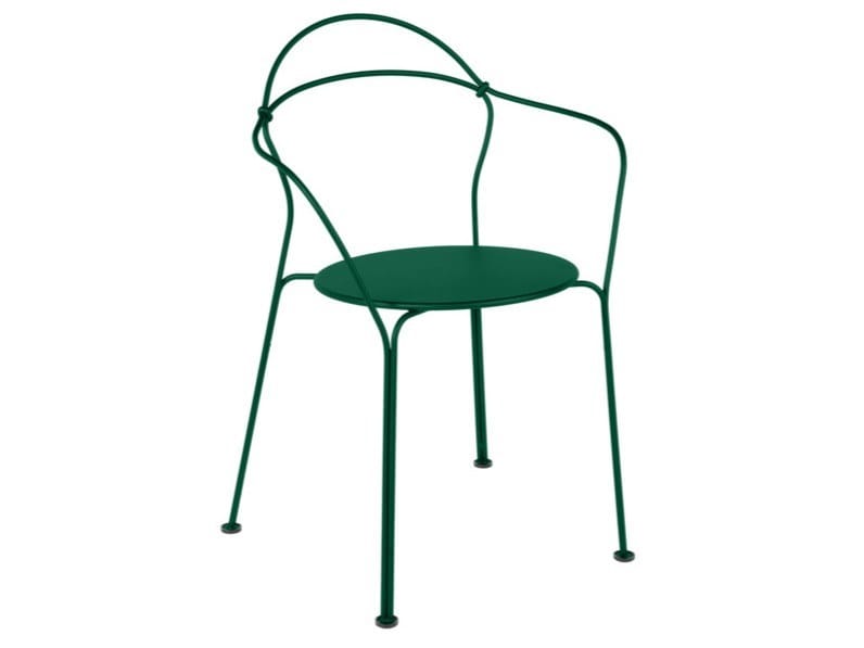 Стальной садовый стул с подлокотниками Fermob Airloop ARCH-00053231 - Вид №22