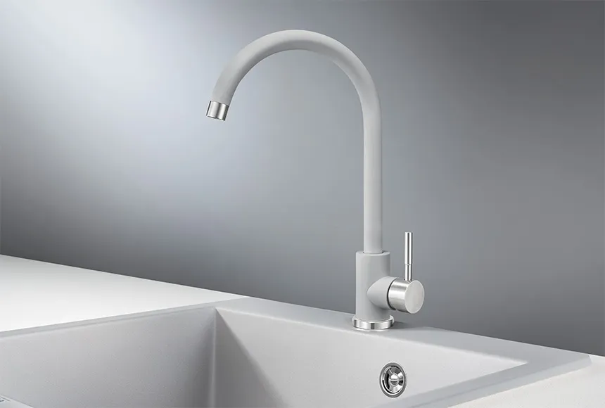 ST-4031, АЛЮМИНИУМ, СМЕСИТЕЛЬ КУХОННЫЙ GRANULA Standart ST-4031-ST31