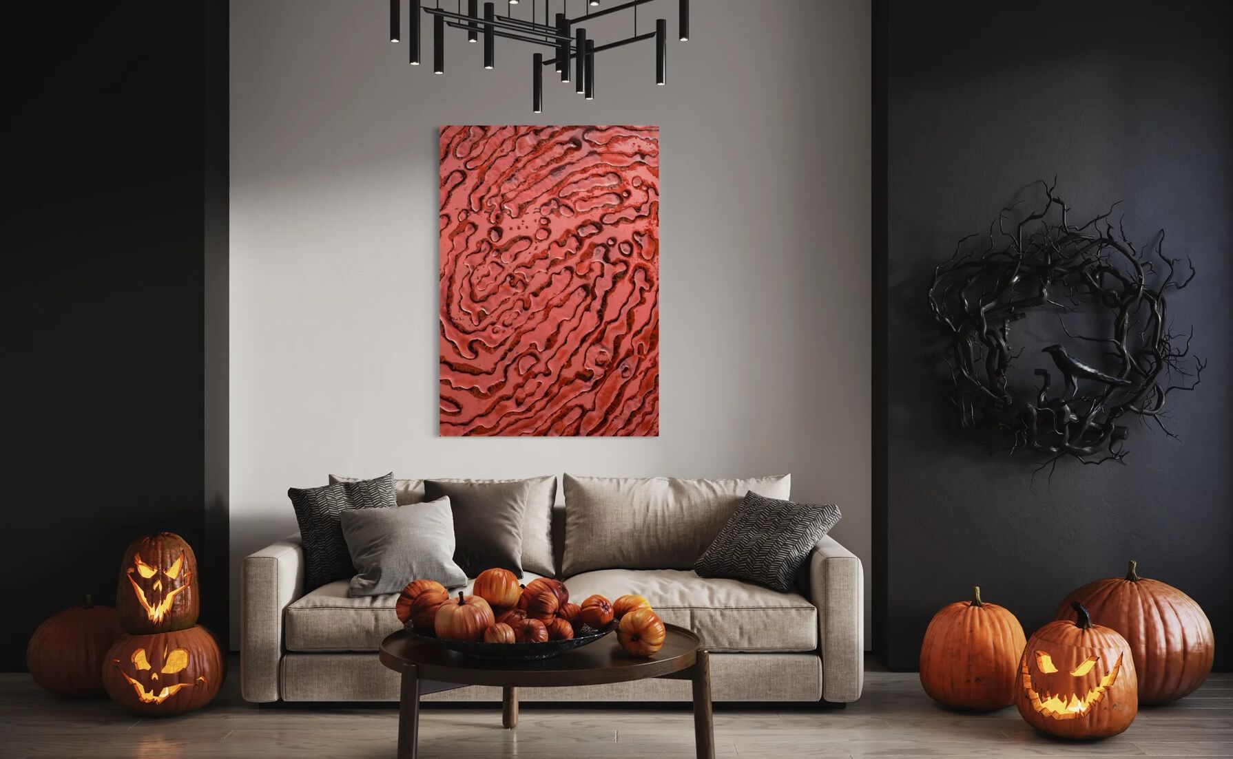 Декоративный предмет стеклянной стены PlusObject FINGERPRINT ARCH-00008768 - Вид №1