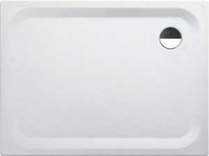 H2150326000401 Душевой поддон, прямоугольный, эмалированная сталь (3.5 мм), ультра плоский (25 мм) LAUFEN PRO