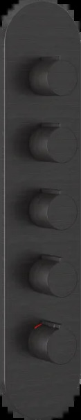 Смеситель для душа 43068 187 Gessi Ventaglio СОСТАРЕННАЯ БРОНЗА