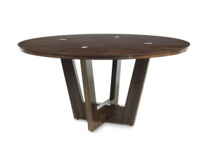 Круглый деревянный стол с Lazy Susan