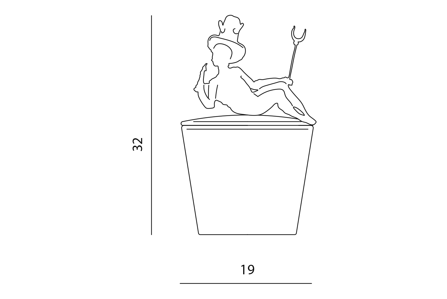 Morax Подсвечник Ваза Visionnaire  - Вид №5