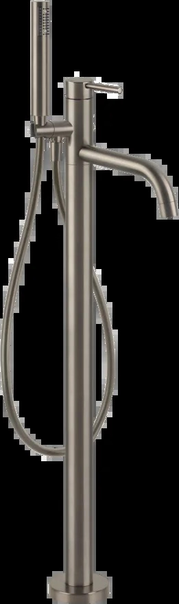 Смеситель для ванны 24943 149 Gessi Via tortona МАТОВЫЙ НИКЕЛЬ FINOX