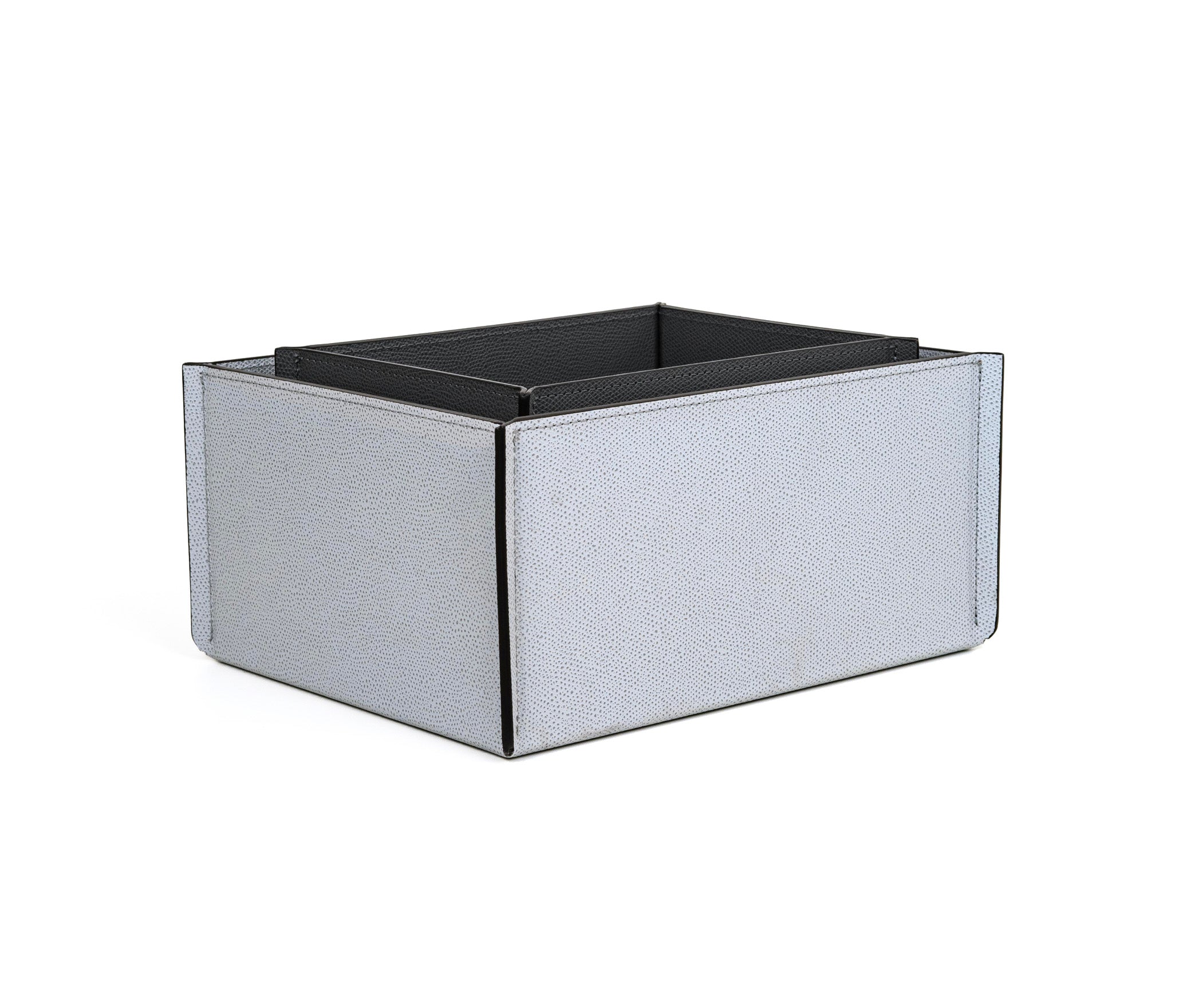 Leslie Держатель для мочалки - 15X25XH12 см / тканая кожа_светло-серый Pinetti 00.1885.061.083 - Вид №3