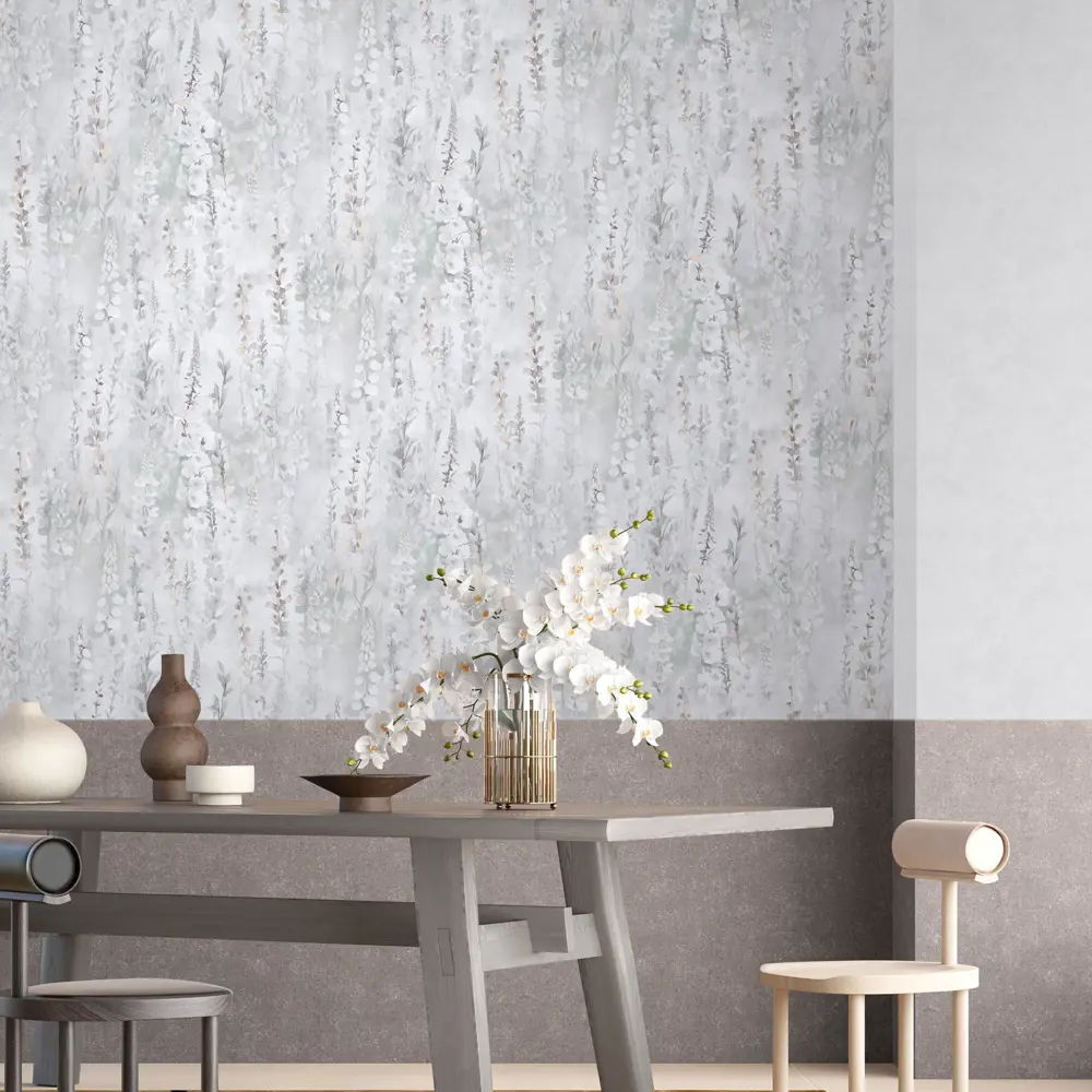 Обои флизелиновые Erismann Долорес серые 1.06 м 60322-03 STLM-2040004 - Вид №5