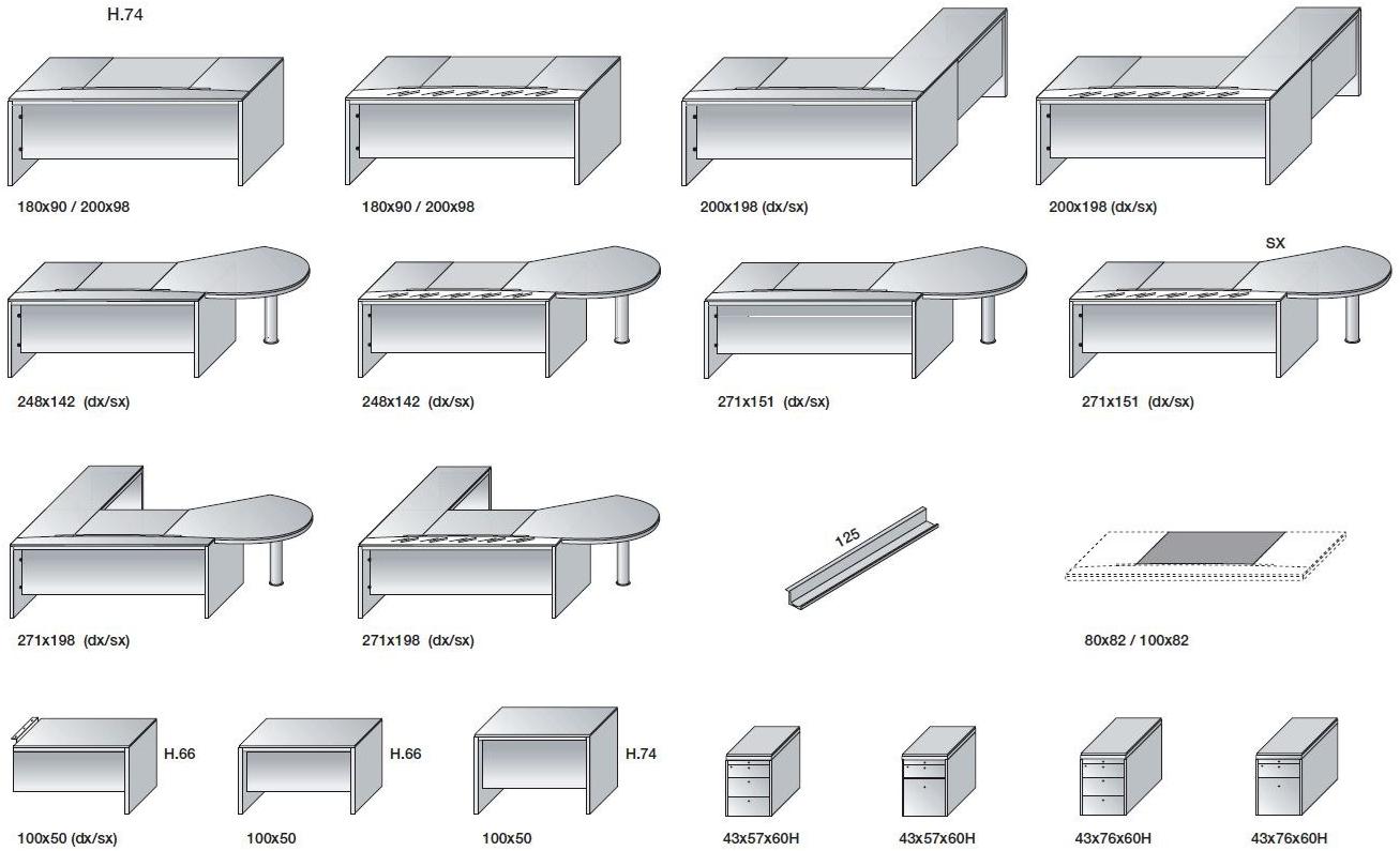 Archiutti Исполнительный стол Eko sun-id-1411104 - Вид №11