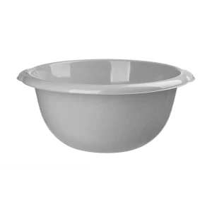 Таз круглый Homver 9 л полипропилен цвет серый