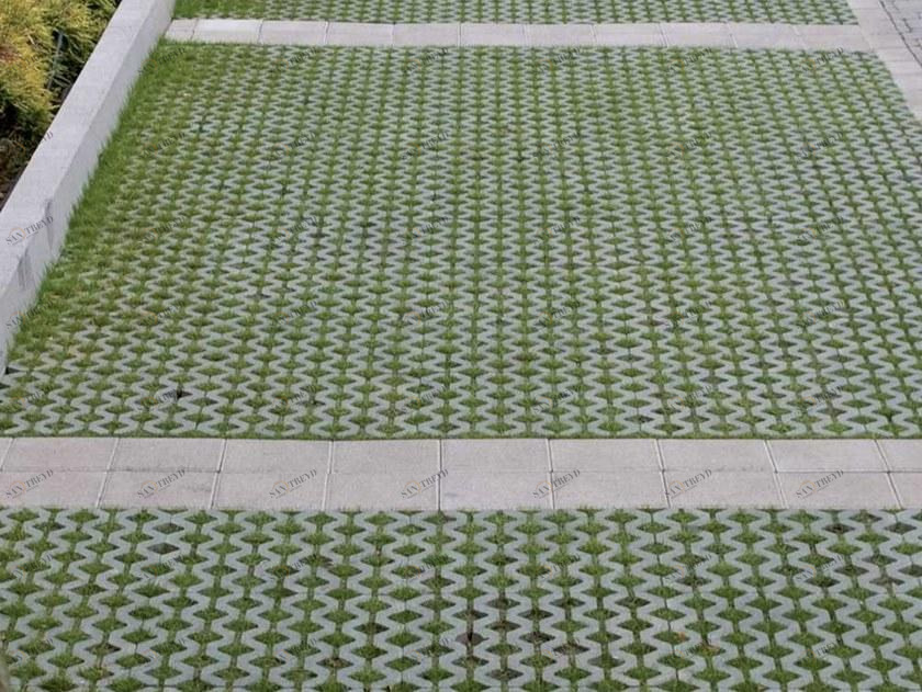 MVB Бетонная решетка, покрытая травой sun-id-1396985