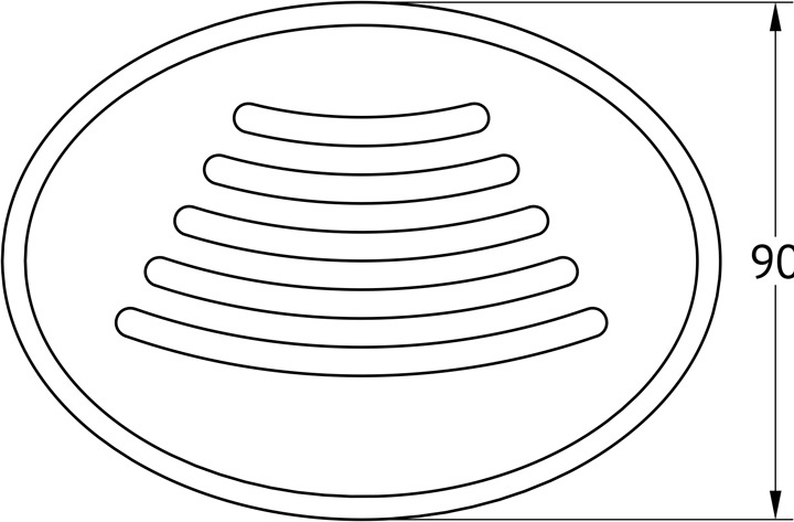 ELU 006 Мыльница для ELE ELLUX Ellux - Вид №1