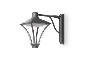 Алюминиевый и поликарбонатный светодиодный наружный настенный светильник