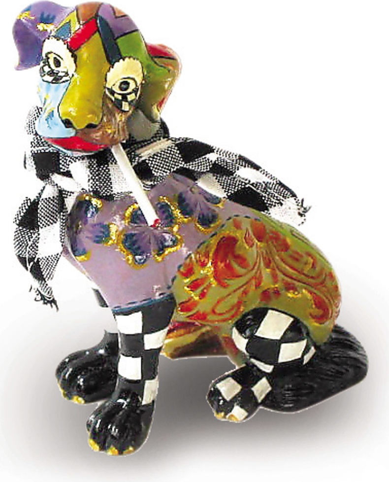 10649827 Goebel Скульптуpа  Собака "Скотти" 10см Композит 