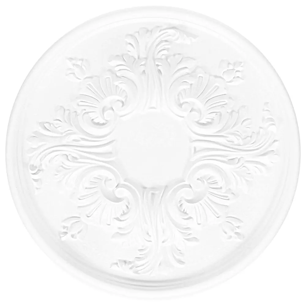 Розетка потолочная полиуретановая М74 D 40 см 16877368 STLM-2070282 DECOFLAIR 
