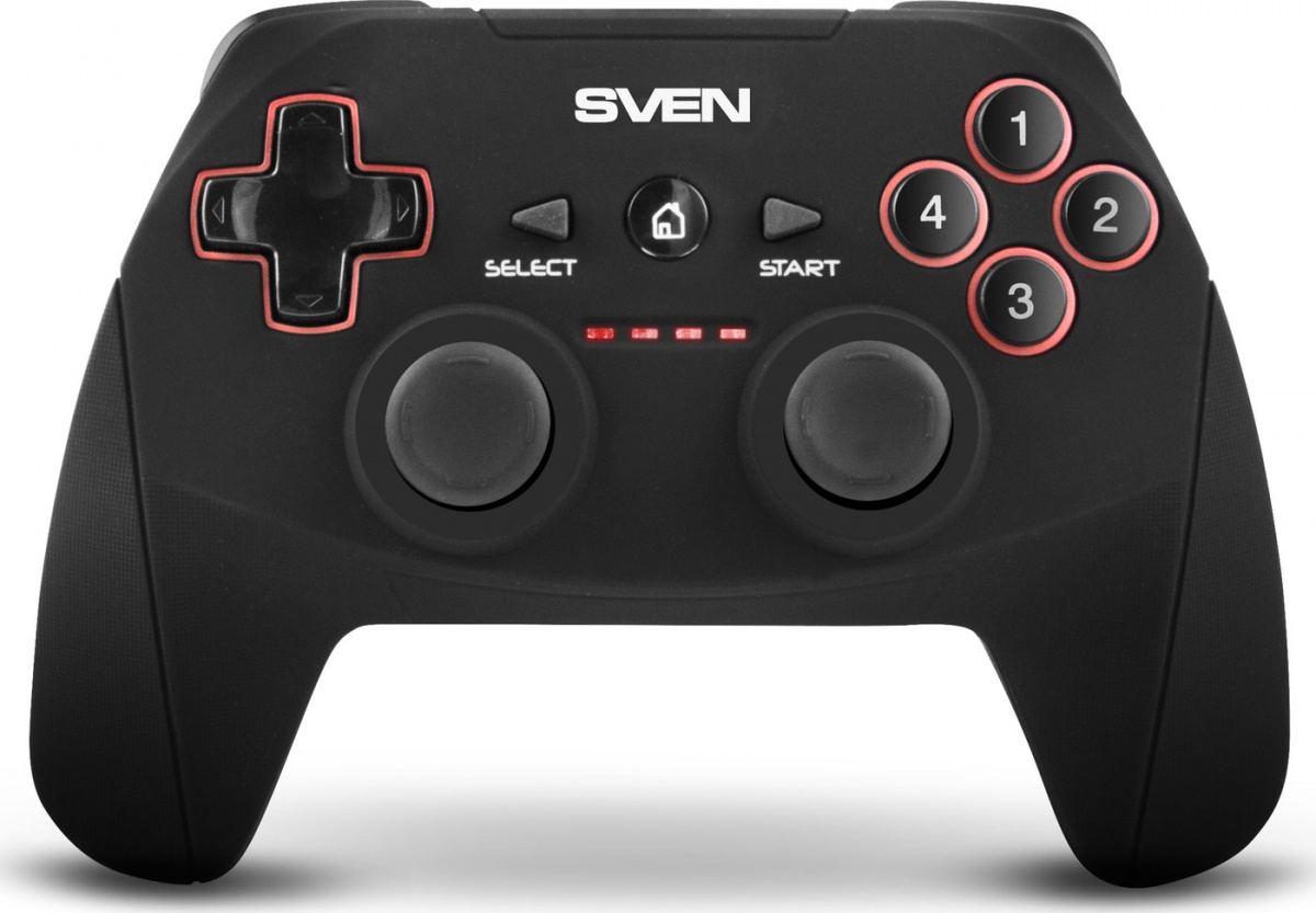 SV-015985 Беспроводной геймпад gc-2040 (11 кл. 2 мини-джойстика, d-pad, soft touch, pc/ps3/xinput) Sven Santreyd 