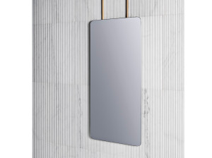 Латунное зеркало для ванной комнаты