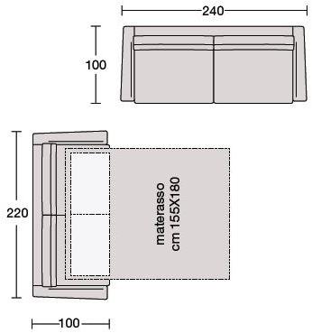 CTS SALOTTI 3-х местный кожаный диван Passion sun-id-1442146 - Вид №10
