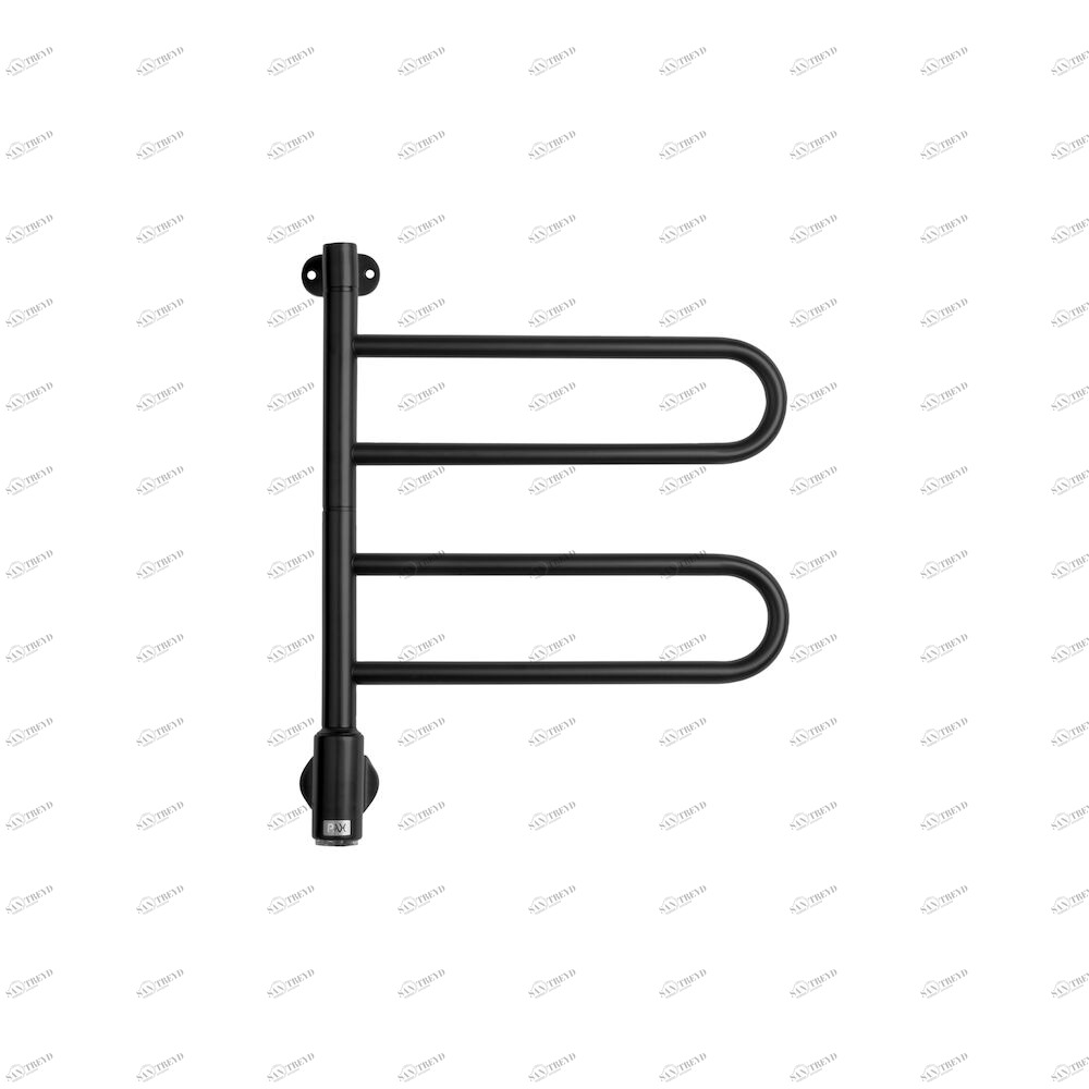 PAX 25-1030 Полотенцесушитель электрический Flex U 2/450 черный поворачиватьс моменто II ™ 