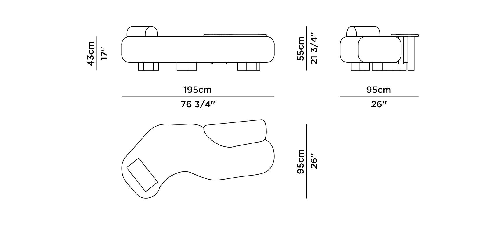 Мягкая ткань Dormeuse Greenapple Minho ARCH-00108918 - Вид №7