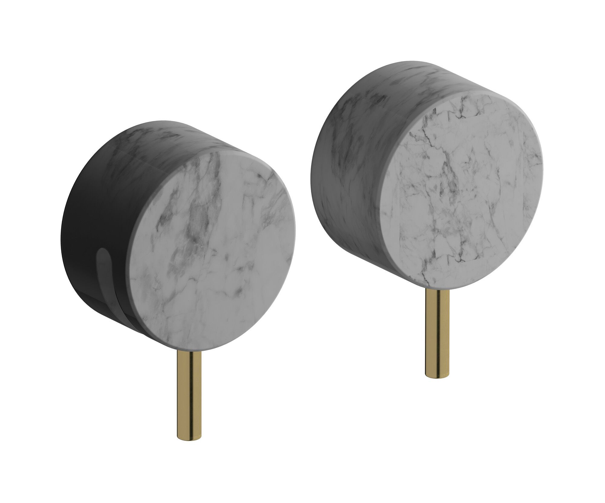 Смеситель для душа с 2 отверстиями IB мрамор + мрамор Elle ARCH-00142543 - Вид №11