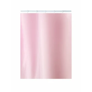 Штора для ванной Delphinium Эва 180x200 см PEVA цвет розовый