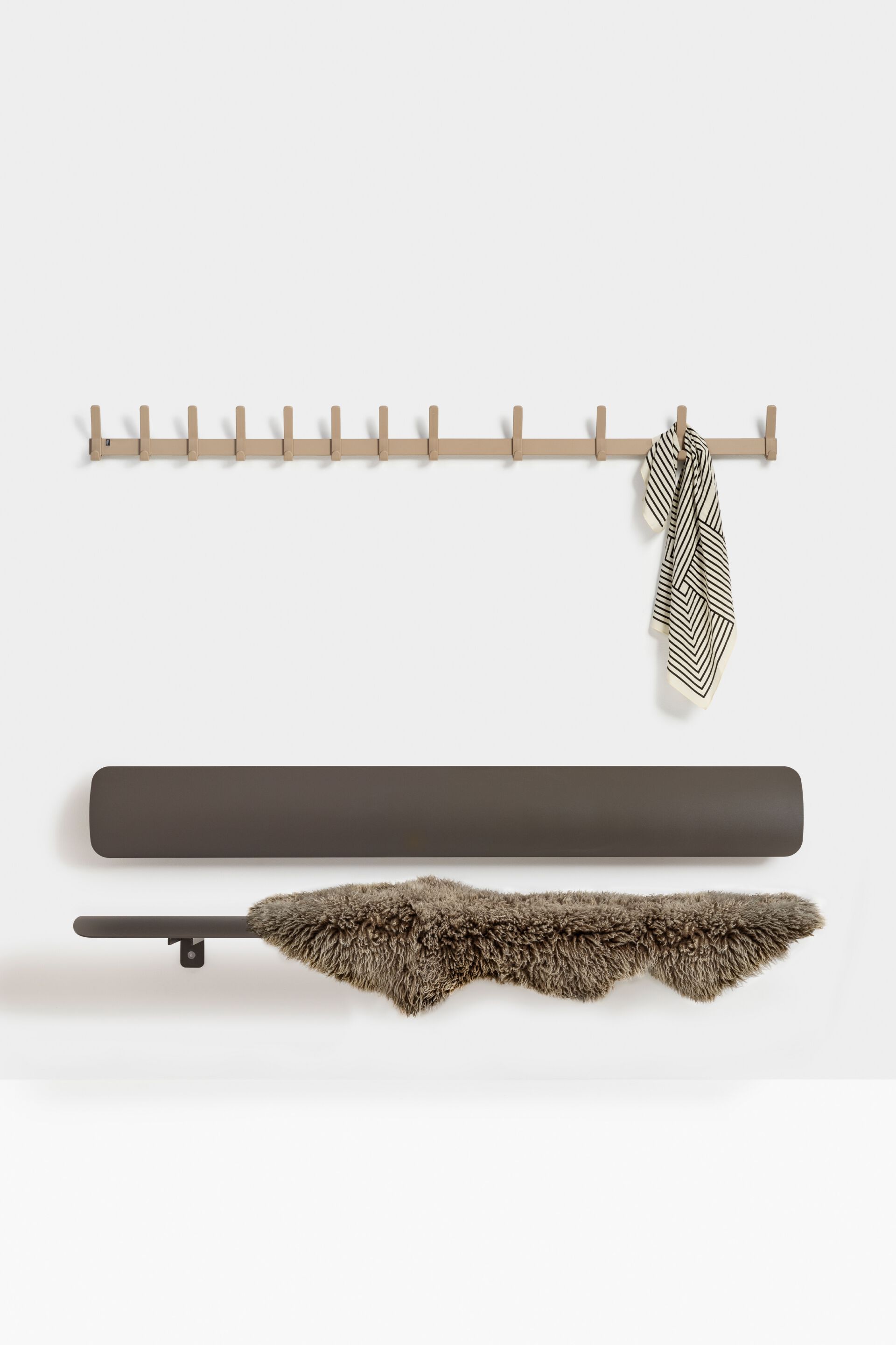 Стальная скамейка с порошковым покрытием FUNCTIONALS BEN ARCH-00131244 - Вид №2