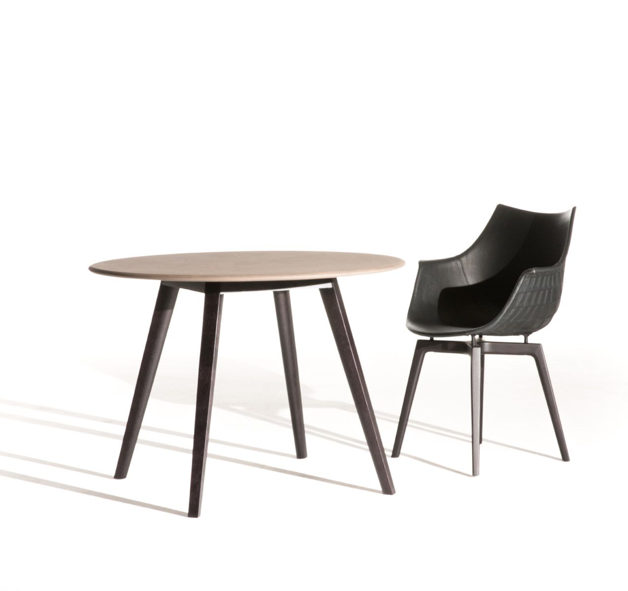 Стул из поликарбоната с основанием из ясеня Driade Meridiana ARCH-00106487 - Вид №4