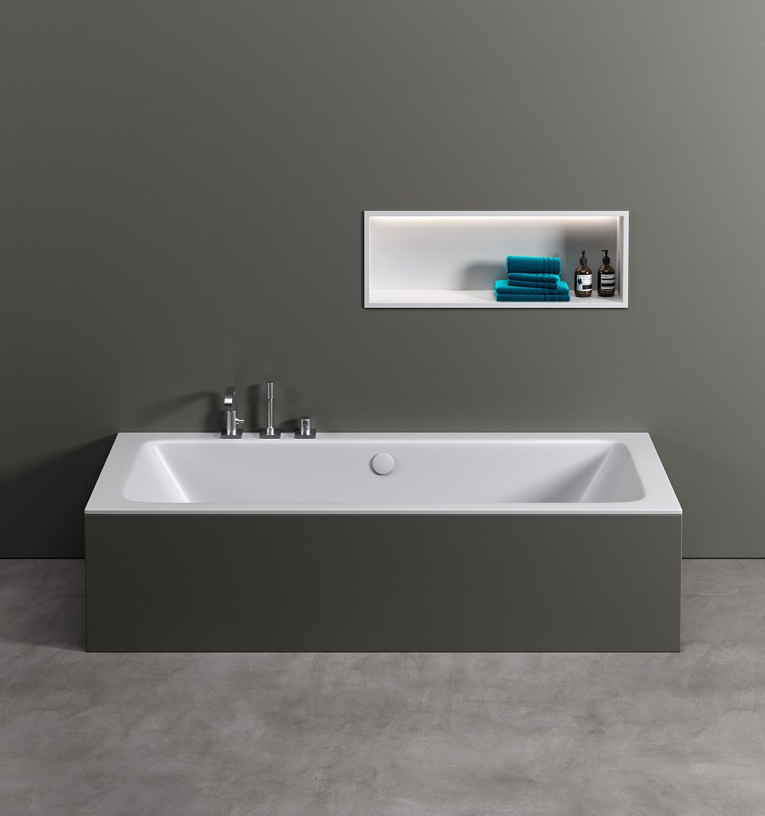 Прямоугольная ванна Corian® Acquapazza Corian ® elements ARCH-00040500 - Вид №1