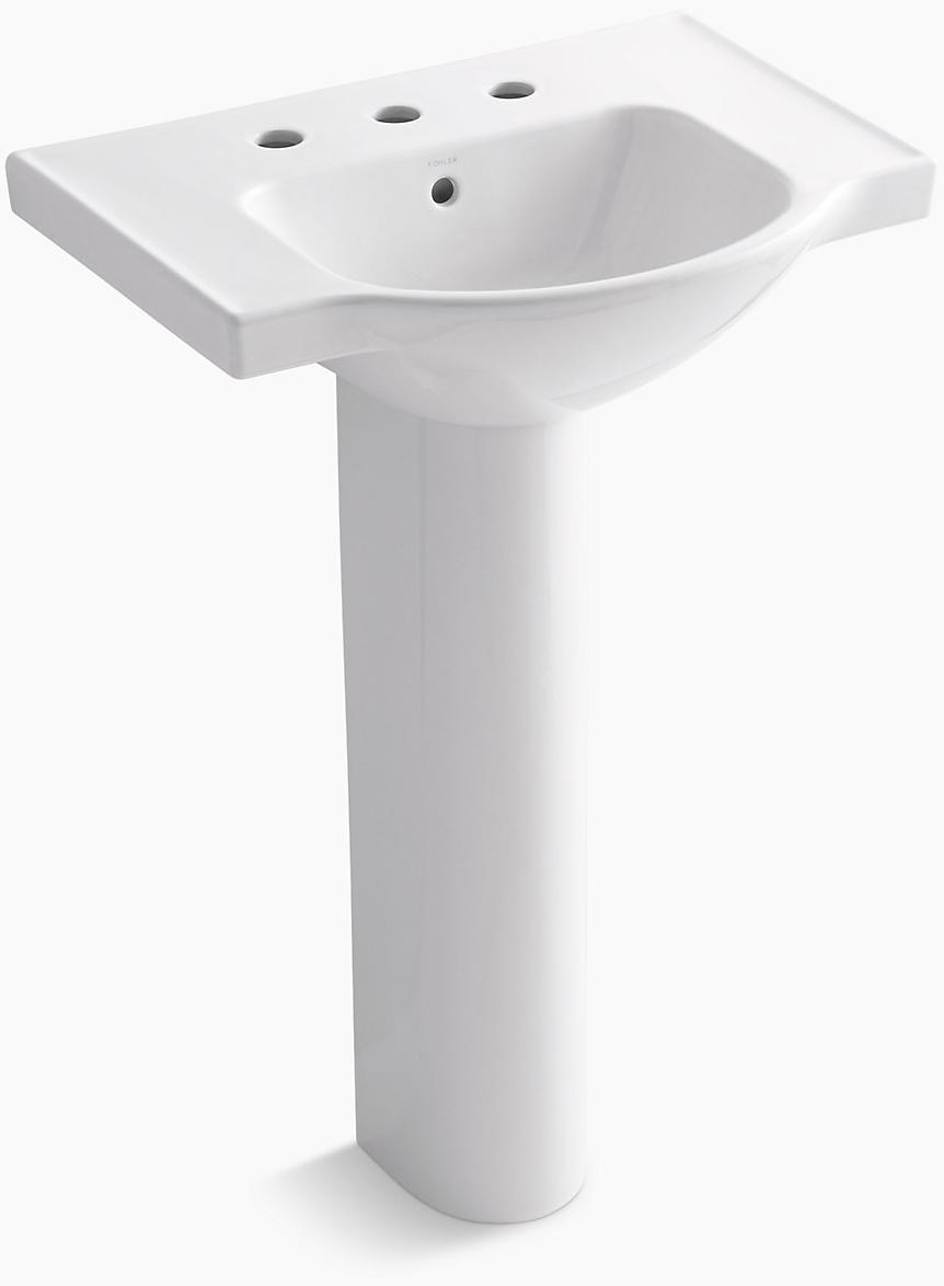 K-5266-8-0 Напольная раковина стоящая прямоугольная Kohler  - Вид №1