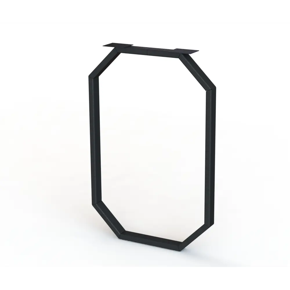 Подстолье для рабочей поверхности 85 см металл цвет черный METALLCART STLM-2148166