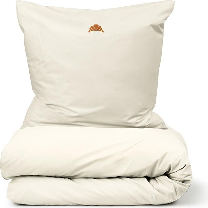 310501 Snooze Постельное белье 140x200 Lazy Morning Warm Grey Normann Copenhagen 