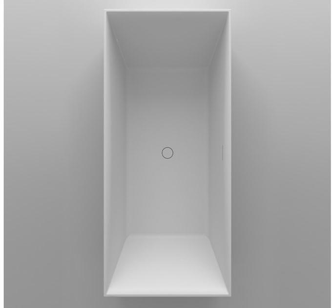 Blu Bathworks® Прямоугольная ванна синего цвета ∙ stone ™ Metrix Bt0203.01 - Вид №1