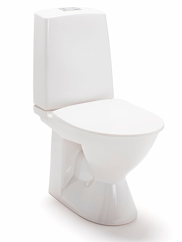 3436001201 Компакт унитаз с бачком Белый IDO Glow Швеция