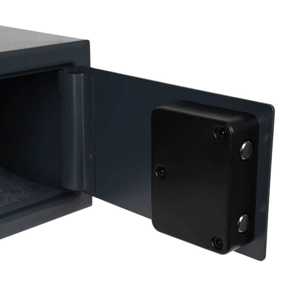 Сейф малый Standers с ключом 9/10 л черный STLM-2090862 - Вид №4