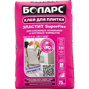 Клей для плитки Боларс C2TES1 Эластит 25 кг
