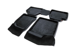 17428890 Резиновые коврики в салон 3D STANDART для Lada 2110-11,12 1995-2007 LD.10.01001 SRTK
