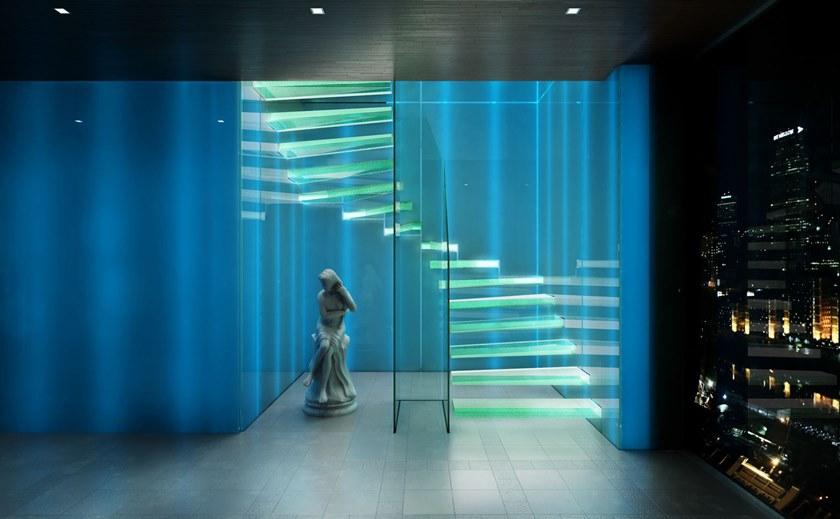 Siller Treppen Консольная лестница из стекла sun-id-1479537 - Вид №1