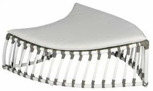 cbdesign Садовый табурет / подставка для ног из алюминия Foglia N121n1