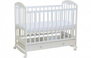 vpk-0003033-04 Кроватка детская Polini kids Simple 325, белый ВПК (Тополь)