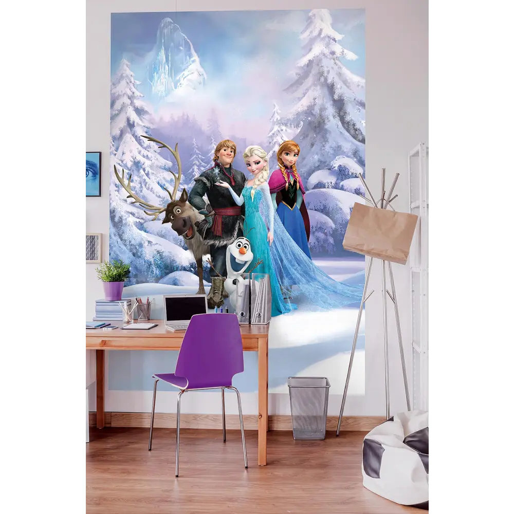 Фотообои «Frozen. Зима», бумажные, 184x254 см, 4-498 Komar Disney/Marvel/Star Wars STLM-2125323 - Вид №2