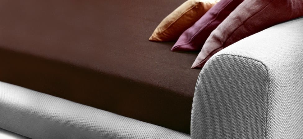 Двуспальная мягкая кровать из ткани MOROSO Lowland ARCH-00037890 - Вид №6