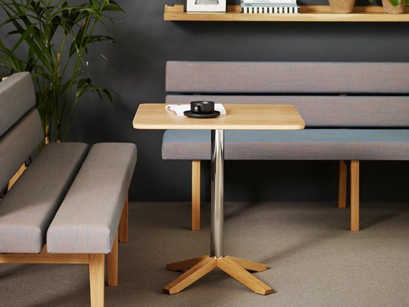 Karl Andersson Квадратный стол с основанием 4 звезды Cross Cr280 - Вид №2