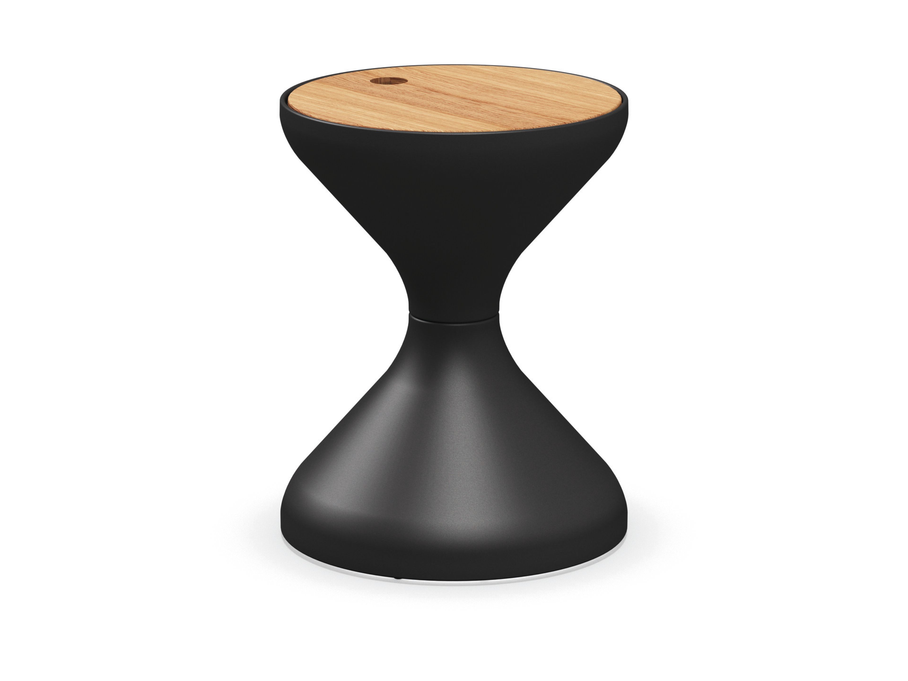 Круглый стол из алюминия и тика Gloster BELLS ARCH-00075661