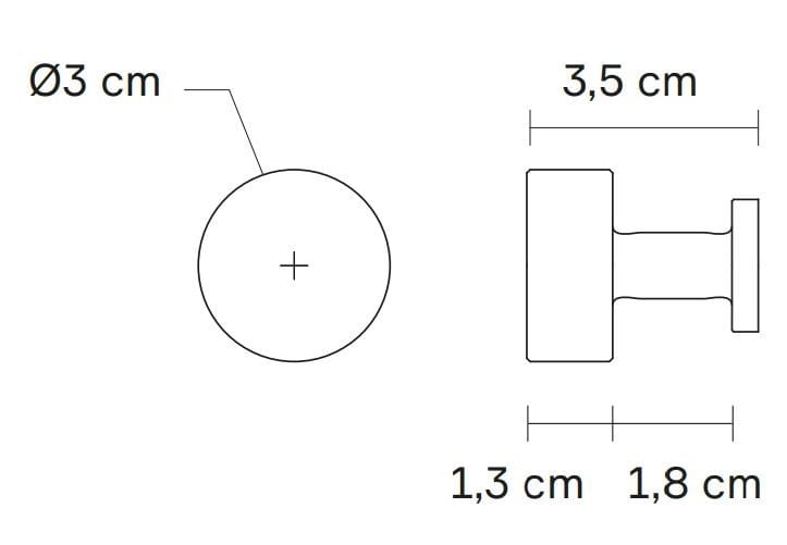 Стальная вешалка / ручка Form & Refine Angle ARCH-00097097 - Вид №2