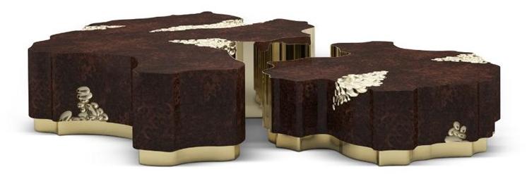 Malabar Низкий стол из бриара Horizon sun-id-1402321 - Вид №2