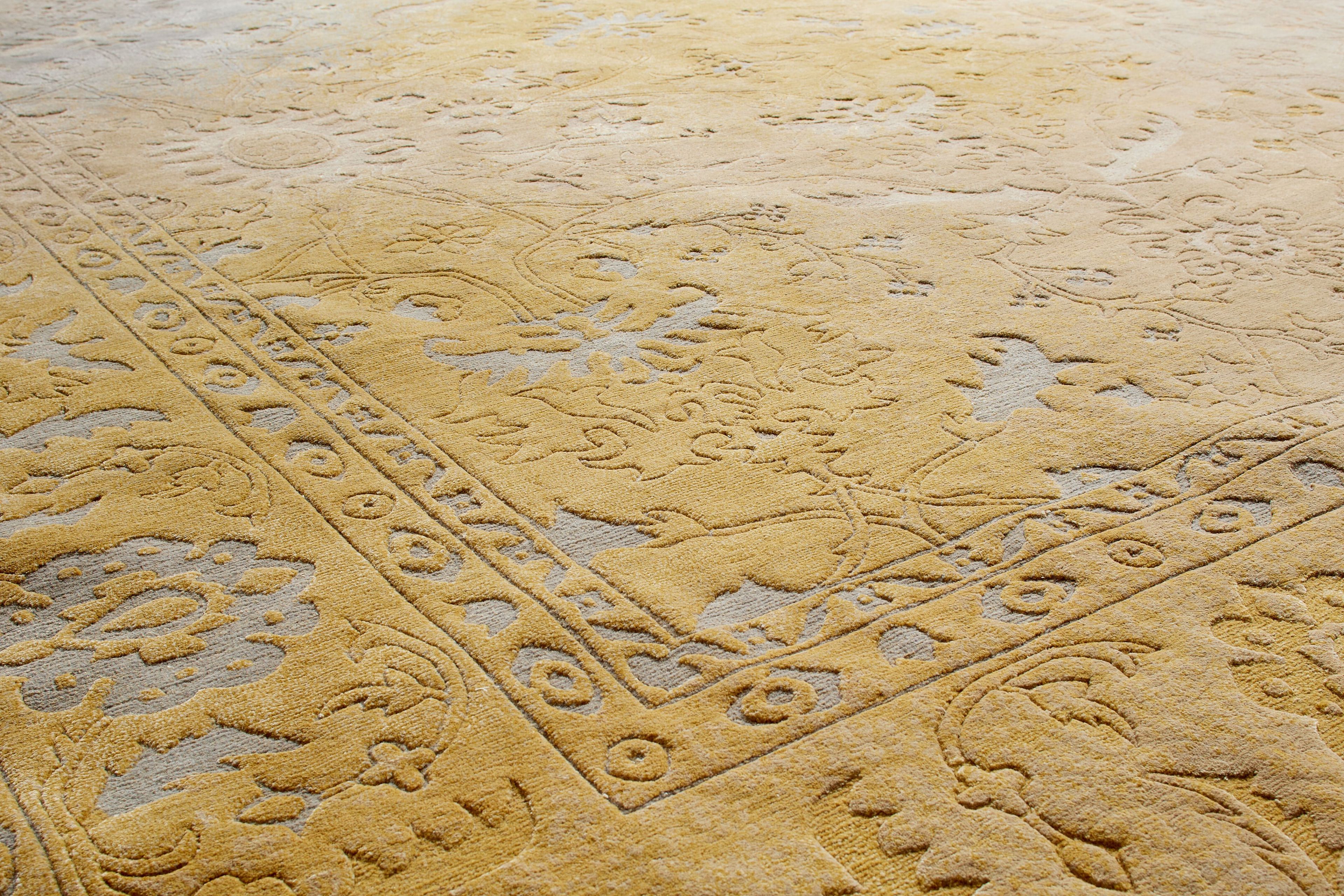 Прямоугольный ковер ручной работы из шерсти и шелка Vartian Modern Classic ARCH-00059483 - Вид №1