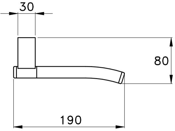 RUBINETTERIE STELLA Держатель рулона Bamboo sun-id-1411827 - Вид №1