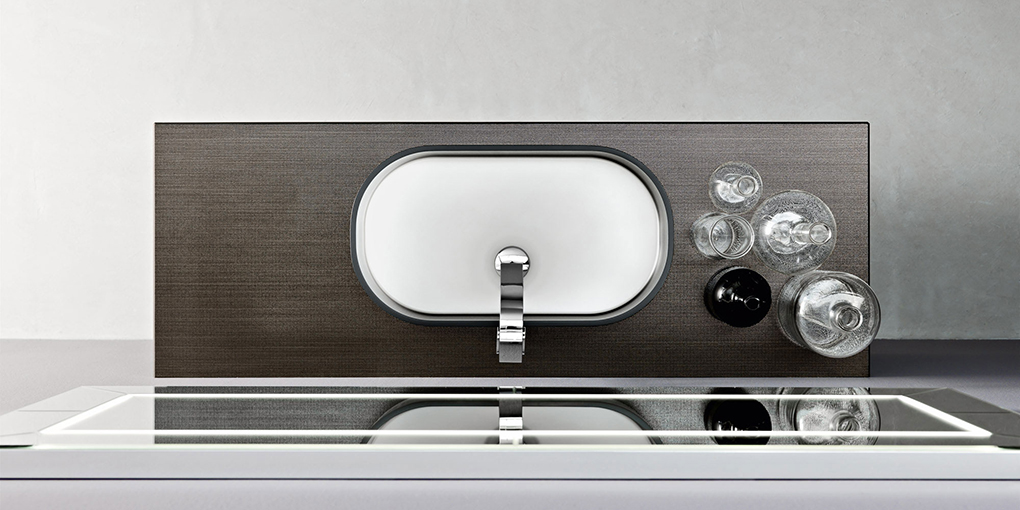 A549 Встроенная раковина под столешницу овальная Arbi  - Вид №2