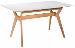 508 Стол раскладной Нарвик белая столешница, 120 см R-HOME