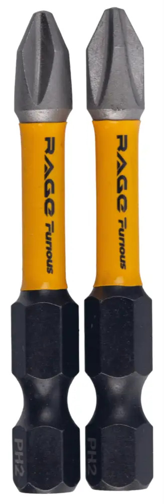 89361504 Бита ударная Rage 554270 PH2x50 мм, 2 шт. STLM-0840697