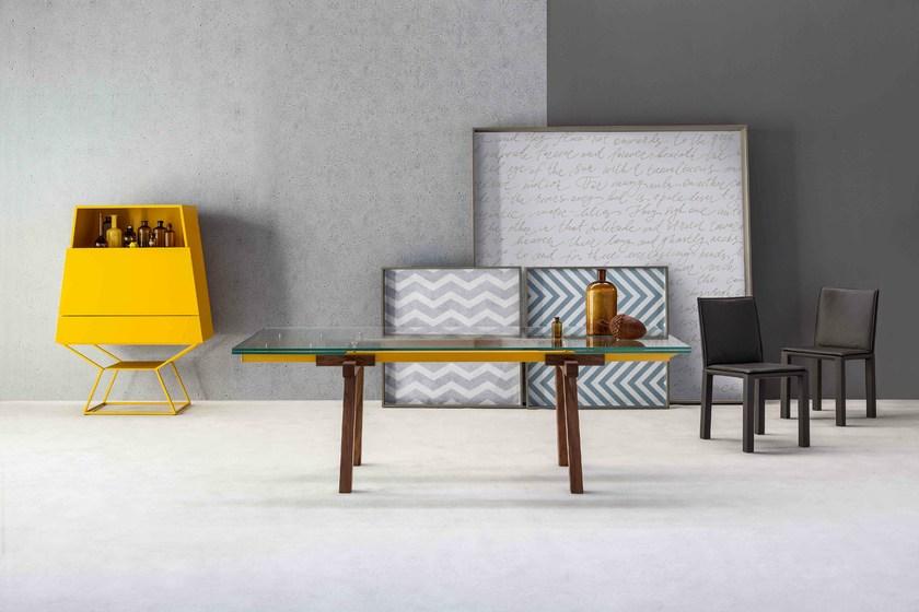 Bonaldo Раздвижной хрустальный стол sun-id-1509973 - Вид №5